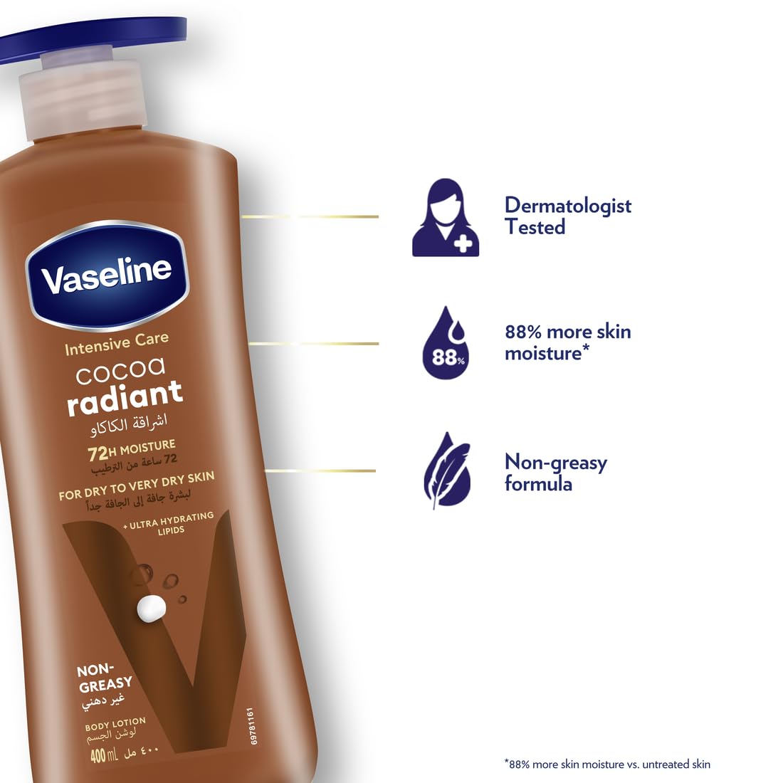 Cocoa Radiant Body Lotions (725 ml)