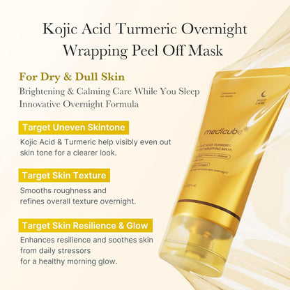 Kojic Acid Turmeric Night Wrapping Mask (75ml)