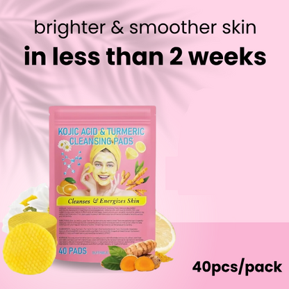 Turmeric Kojic Acid Cleansing Pads