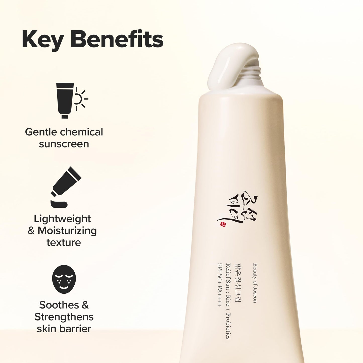 Beauty of Joseon Relief Sun : Rice + Probiotics SPF 50+ PA++++