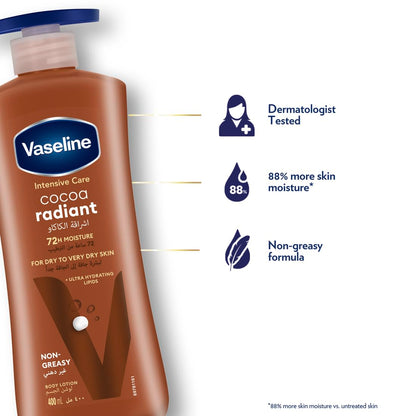 Cocoa Radiant Body Lotions (725 ml)